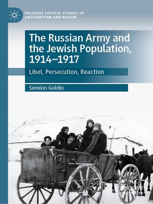 cover image of The Russian Army and the Jewish Population, 1914–1917